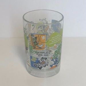 McDonalds Walt Disney World Glass Cup